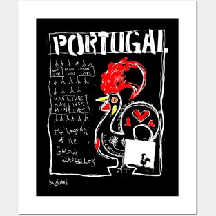 Modern Portuguese Rooster Art Posters and Art